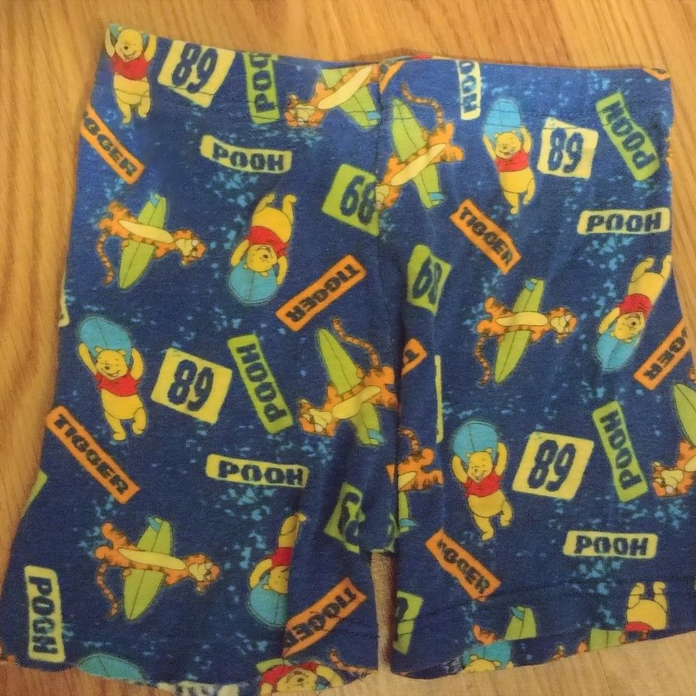 3 3t boys girls kids childrens blue disney Winnie the Pooh pj pajama shorts baby